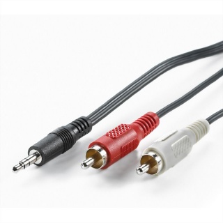 Cablu jack 3.5mm la 2 X RCA 5m, Value 11.99.4345